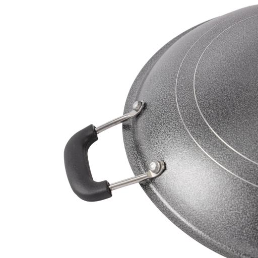 display image 6 for product Delcasa 21Cm Aluminium Appachetty With Lid, Non-Stick Appachetty, Wok With Lid, 2 Layer Coating