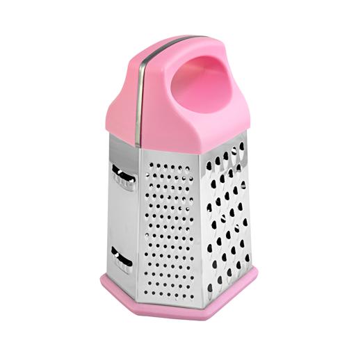 display image 7 for product Stainless Steel Hexagon Grater, DC1171 | 6 Side Grate, Slice And Zest | Sharp Blade & Easy Grip Handle | Best For Parmesan Cheese, Vegetables, Ginger