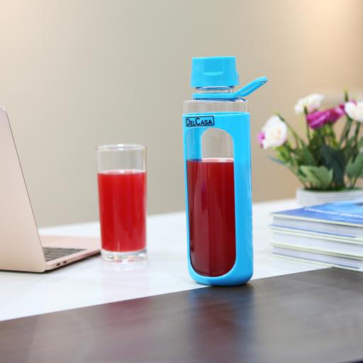 display image 1 for product Delcasa 700Ml Water Bottle - Portable Cap - Lead Free Water Bottle, Travel Bottle