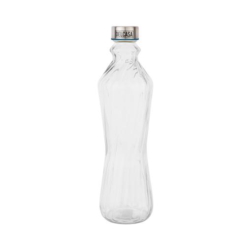 Delcasa 1000Ml Glass Water Bottle - Portable Cap - Lead Free Water Bottle, Travel Flask hero image