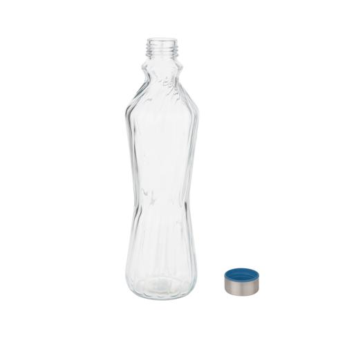 display image 10 for product Delcasa 1000Ml Glass Water Bottle - Portable Cap - Lead Free Water Bottle, Travel Flask