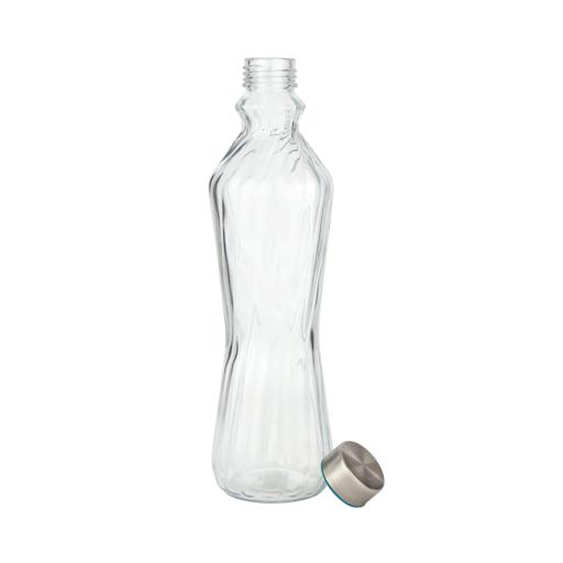 display image 5 for product Delcasa 1000Ml Glass Water Bottle - Portable Cap - Lead Free Water Bottle, Travel Flask