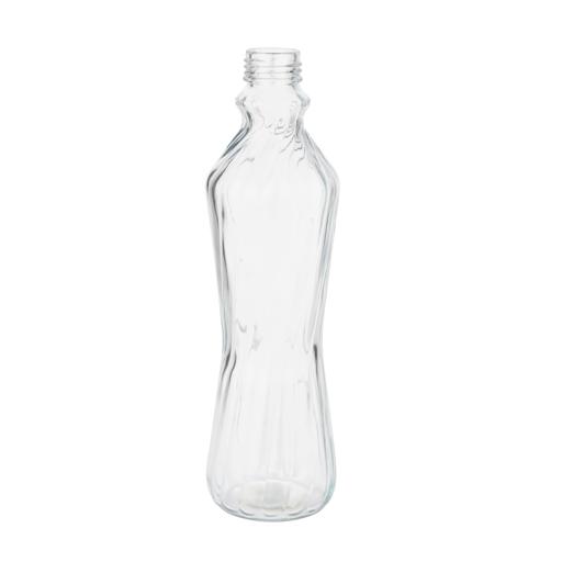 display image 6 for product Delcasa 1000Ml Glass Water Bottle - Portable Cap - Lead Free Water Bottle, Travel Flask