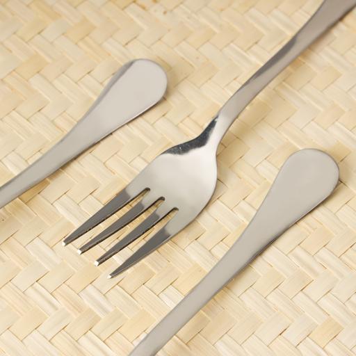display image 2 for product Delcasa Set Of 6 Stainless Steel Dinner Fork - Ideal While Eating Salad, Dessert, Appetizer, Fruit