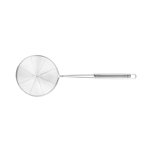 display image 4 for product Delcasa 14" Stainless Steel Strainer - Stainless Steel Wire Skimmer Spoon With Handle For Kitchen