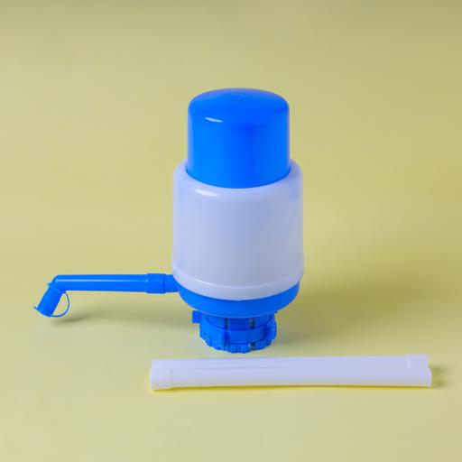 Manual Water Bottle Pump Simple Drinking Water Pump Simple Portable Manual  Dispenser Pump 1 Piece Blue