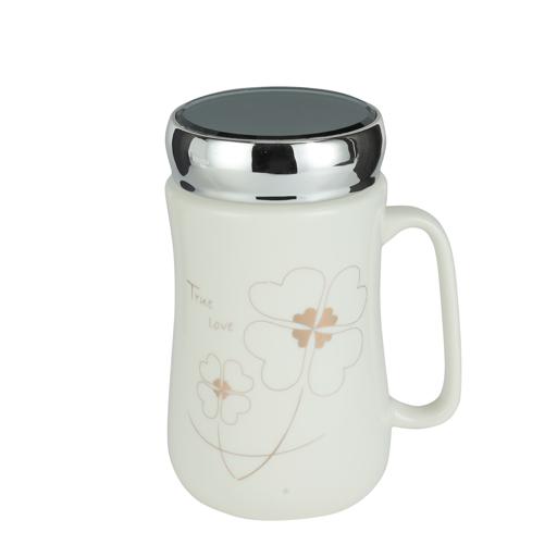 display image 4 for product Delcasa Ceramic Water Cup - Large Water Mug