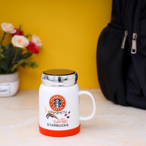 display image 1 for product Delcasa 14Oz Traveling Mug With Lid