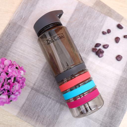 display image 4 for product Delcasa 650Ml Water Bottle - Portable Cap - Lead Free Water Bottle, Travel Flask