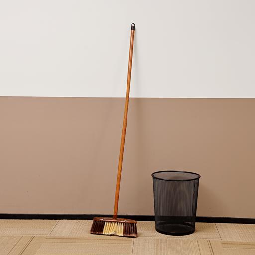 display image 2 for product Delcasa Broom With 1.2M Wooden Handle - Indoor Sweeping Broom Brush - The Perfect Indoor Sweeping
