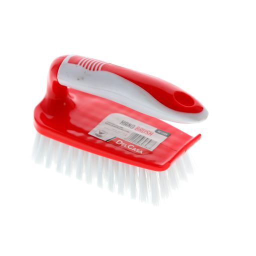 display image 7 for product Delcasa Cleaning Brushiron Shaped Scrubbing Brush With Stiff Bristles & Non-Slip Grip For Stubborn