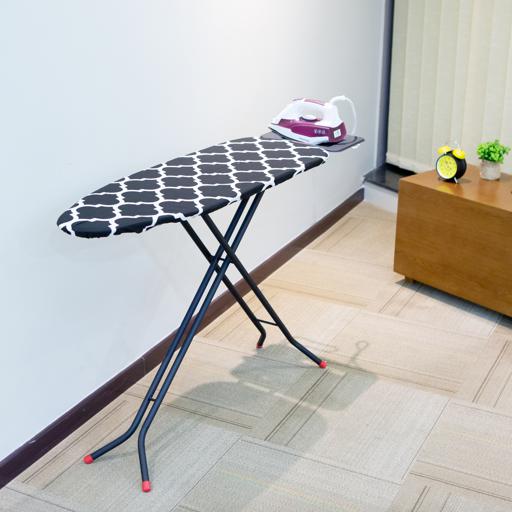 display image 4 for product Delcasa 97 X 34 Cm Ironing Board With Steam Iron Rest, Heat Resistant, Contemporary Lightweight