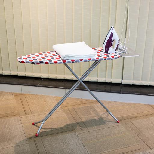 display image 5 for product Delcasa 97 X 34 Cm Ironing Board With Steam Iron Rest, Heat Resistant, Contemporary Lightweight