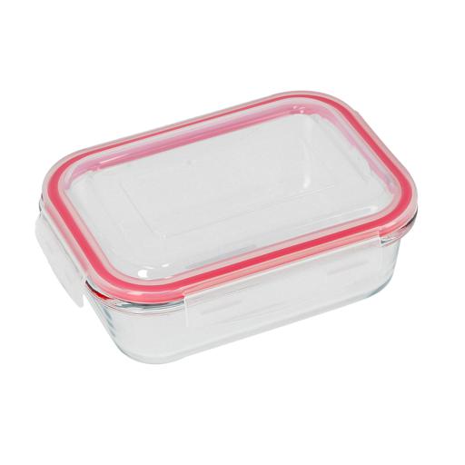 display image 6 for product Delcasa 400Ml Brs Rectangle Glass Airtight Container