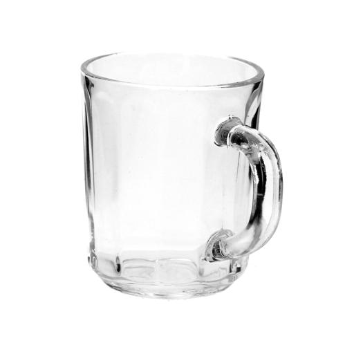 display image 5 for product Delcasa 3Pcs 240Ml/8Oz Glass Cup With Handle - Portable Water Cup Drinking Glass