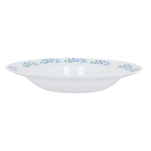 Buy Delcasa 8 Opalware Round Deep Soup Plates - Pasta Plates - Plate With  Playful Classic Decoration Online in UAE - Wigme