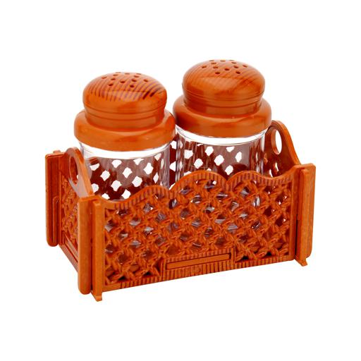 display image 6 for product Delcasa Salt & Pepper Shaker With Stand - Ideal For Daily Use - Non-Toxic, Ecologically Tasteless