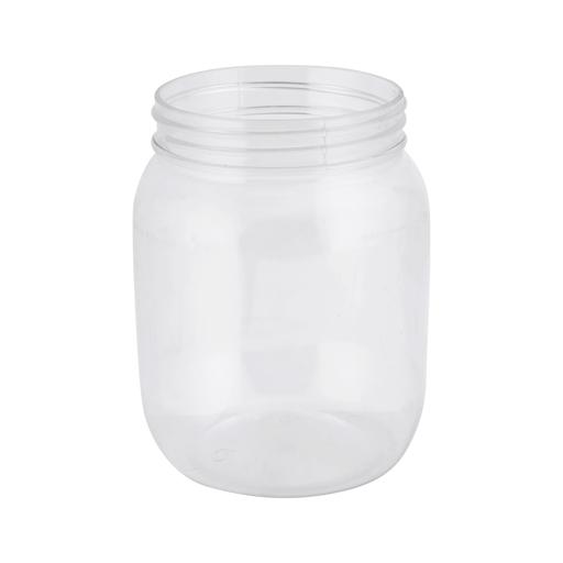 display image 10 for product Delcasa 500Ml Plastic Round Storage Jar - Air-Proof Transparent Jar - Healthier Choice