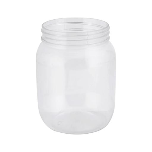 display image 9 for product Delcasa 750Ml Plastic Round Storage Jar - Air-Proof Transparent Jar - Healthier Choice