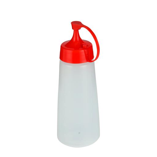 display image 4 for product Delcasa 12Oz Ketchup Bottle + Washer, Plastic Squeeze Bottles Perfect For Ketchup, Mustard