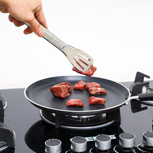 display image 1 for product Delcasa Stainless Steel Food Tongs