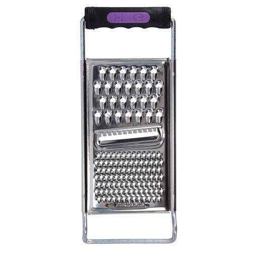 display image 7 for product Delcasa Multi-Purpose Flat Grater - Portable Ergonomic Handle Stainless Steel Multi-Function