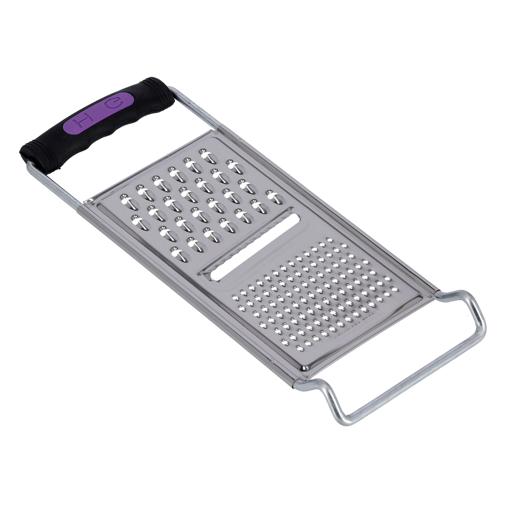 display image 5 for product Delcasa Multi-Purpose Flat Grater - Portable Ergonomic Handle Stainless Steel Multi-Function