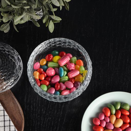 display image 4 for product Delcasa Candy Jar With Lid - Transparent Glass Storage Jar - Glass Storage Container Jar For Sweet