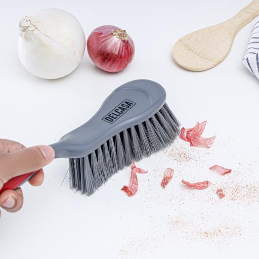 display image 2 for product Delcasa Dust Brush - Durable Household Hand Scrub Brush With Dense Stiff Bristles
