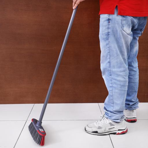 display image 3 for product Delcasa Broom With Handle - Indoor Sweeping Broom Brush - The Perfect Indoor Sweeping Kitchen Floor