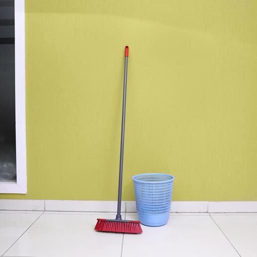 display image 2 for product Delcasa Broom With Handle - Indoor Sweeping Broom Brush - The Perfect Indoor Sweeping Kitchen Floor