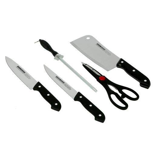 Buy Delcasa 5 Pcs Kitchen Knife Set With Cutting Board Online in