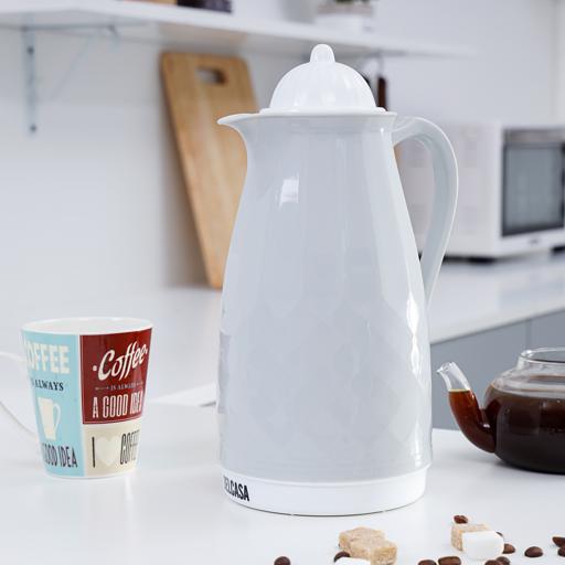1L Vacuum Flasks Glass Liner Thermos Bottle Portable Heat Kettle Jug Coffee  Tea