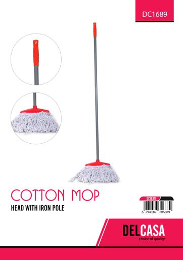 Buy Liao Wet Mop Floor Cleaning Cotton With Steel Stick Medium 1