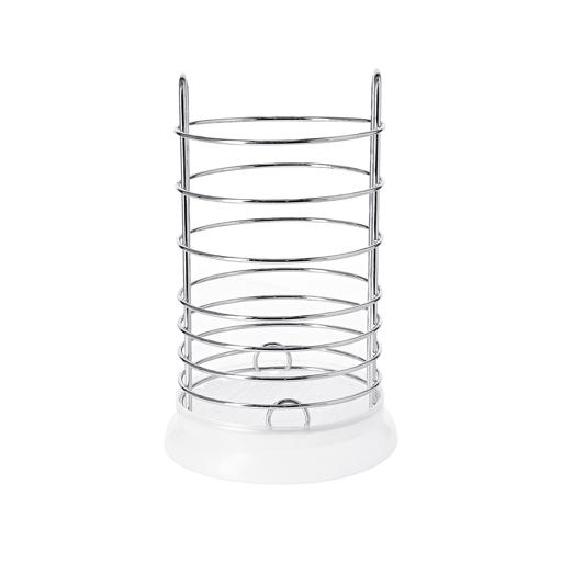 Delcasa Stainless Steel Kitchen Utensil Holder Cutlery Drainer - Cutlery Holder, Drying Rack hero image