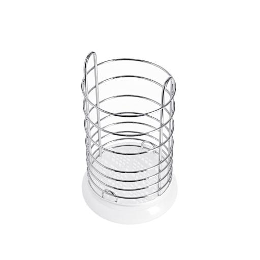 display image 4 for product Delcasa Stainless Steel Kitchen Utensil Holder Cutlery Drainer - Cutlery Holder, Drying Rack