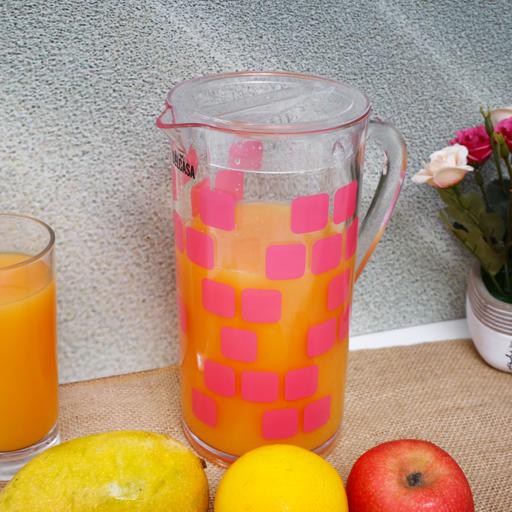 display image 3 for product Delcasa 1.8L Plastic Water And Juice Jug - Multi-Purpose Jug With Tight Lid For Water Picnic Juice