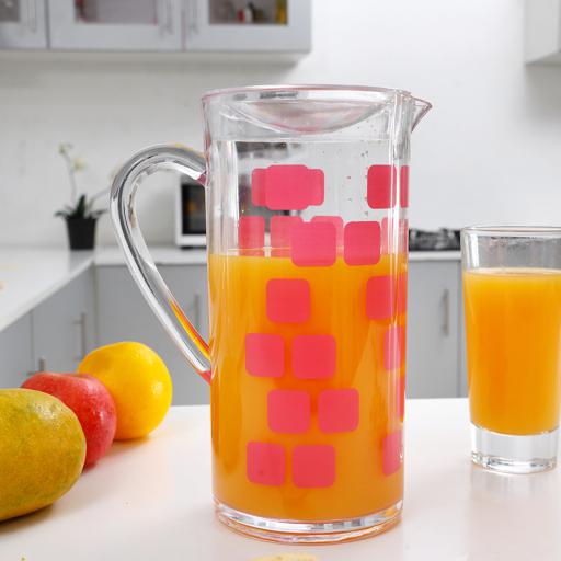 display image 2 for product Delcasa 1.8L Plastic Water And Juice Jug - Multi-Purpose Jug With Tight Lid For Water Picnic Juice