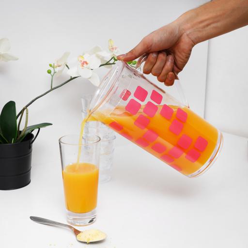 display image 1 for product Delcasa 1.8L Plastic Water And Juice Jug - Multi-Purpose Jug With Tight Lid For Water Picnic Juice