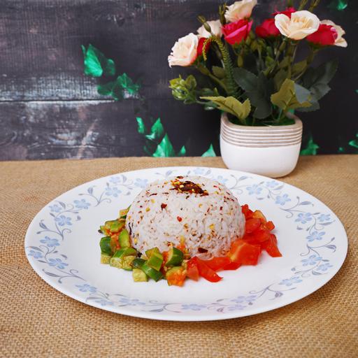 display image 3 for product 7.5" Ivory Opal ware Dinner Plate