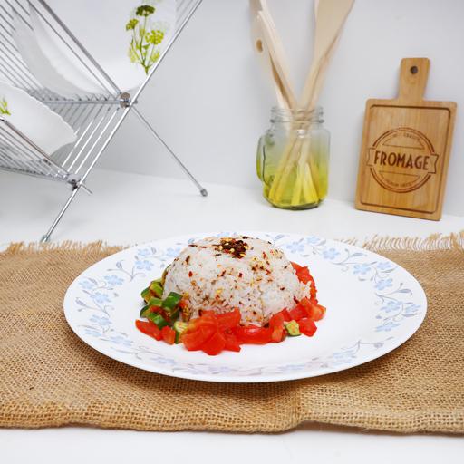 display image 2 for product 7.5" Ivory Opal ware Dinner Plate