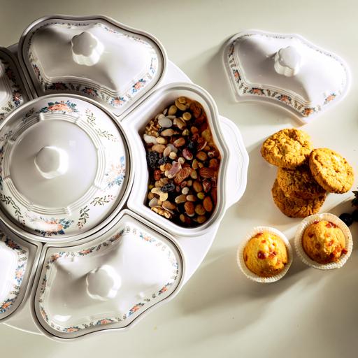 display image 4 for product M/W Rotating Serving Tray 1X2