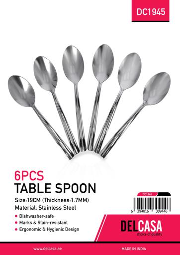 Dinner Spoon ,Stainless Steel Spoons,Durable Metal Spoons