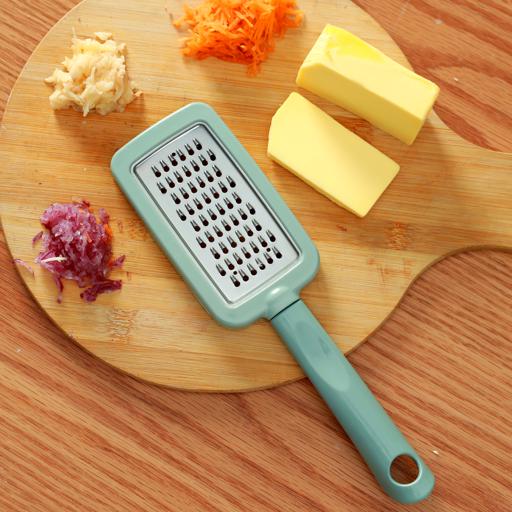 Stainless Steel Grater Square Comfortable Grips Coarse Grater With