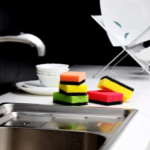 Kitchen Cleaning Brush Sponge Set – JUTURNA STUDIOS