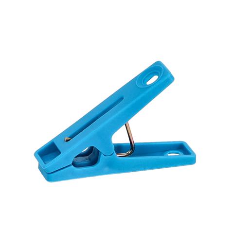 display image 7 for product 24Pcs Plastic Cloth Clip, Reusable Cloth Clip, DC2024 | Laundry Clothes Pins with Springs | Attractive Clothes Drying Line Pegs for Kitchen Outdoor Trip | Air-Drying Clothing Pin Set