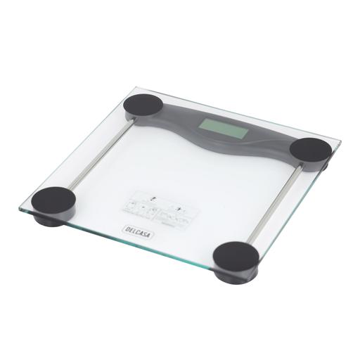 display image 4 for product Electronic Personal Scale, LCD display, DC2052 | Tempered Glass Platform | 150Kg Capacity | LCD Display | Low Power & Overload Indicator