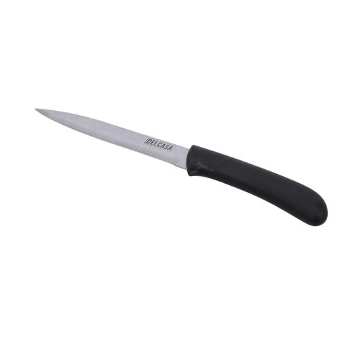5pcs kitchen fruit paring knife black