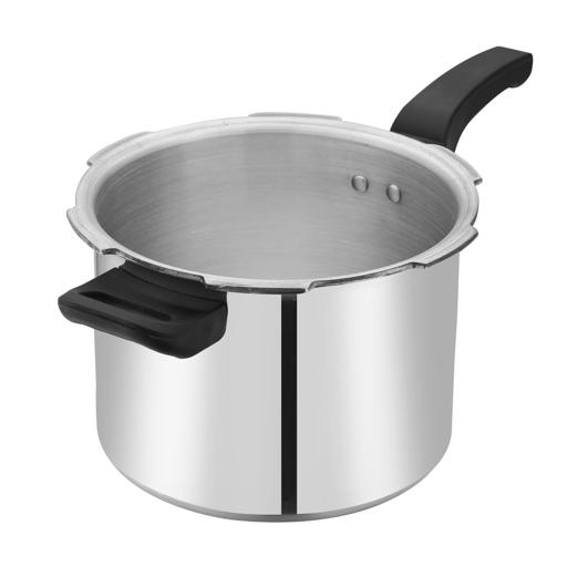 display image 9 for product 3 Litre Aluminium Pressure Cooker, Sleek and Simple, DC2102 | Induction Compatible | Durable Cooker with Lid | Improved Pressure Regulator | Comfortable Handle