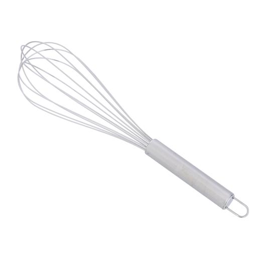 Stainless Steel Kitchen Utensil Balloon Shape Wire Whisk, Egg Beater,  Kitchen Tool, 25cm (Silver)